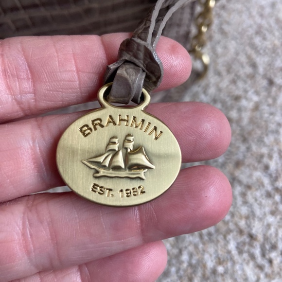 Brahmin alligator bag - Picture 3 of 7